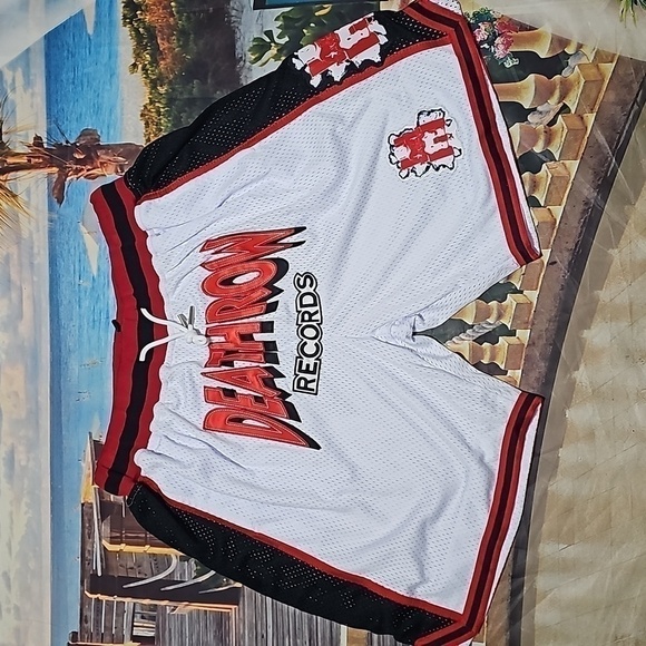 Death Row Records Basketball Shorts Size XL NWT - Picture 1 of 8